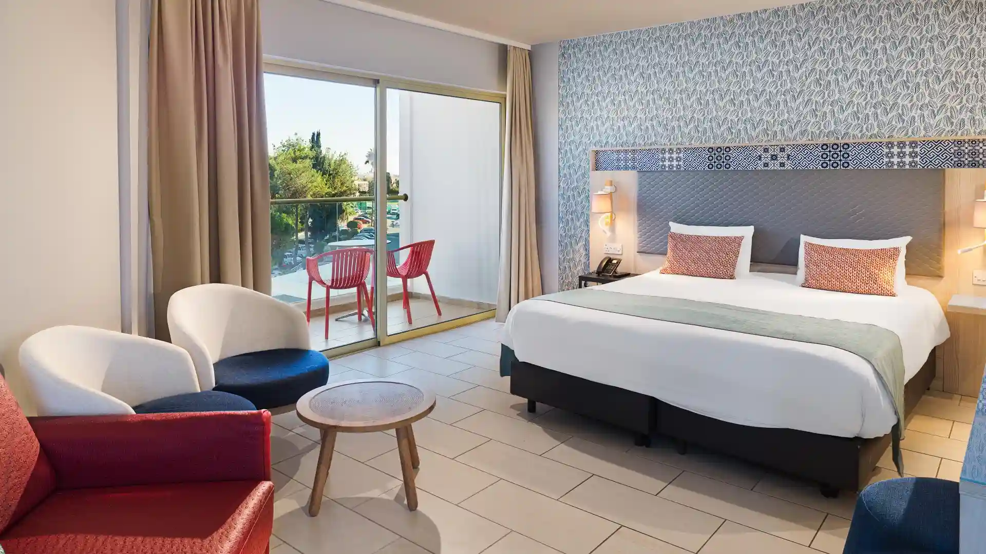 Junior Suite at Leonardo Laura Beach & Splash Resort with inland view
