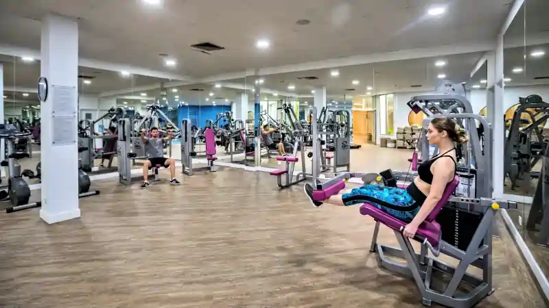 Fitness area at  Leonardo Plaza Cypria Maris Beach Hotel & Spa.